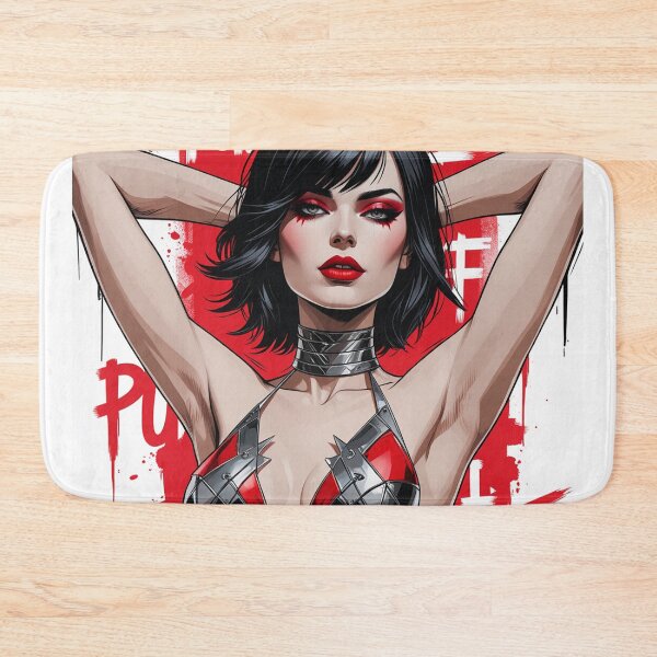 Item preview, Sexy Vampire Girl illustration designed and sold by Vintage Designs +.