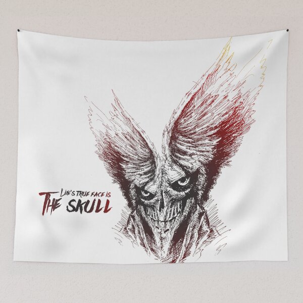 Item preview, Life’s True Face Skull designed and sold by Retr0Tshirts.