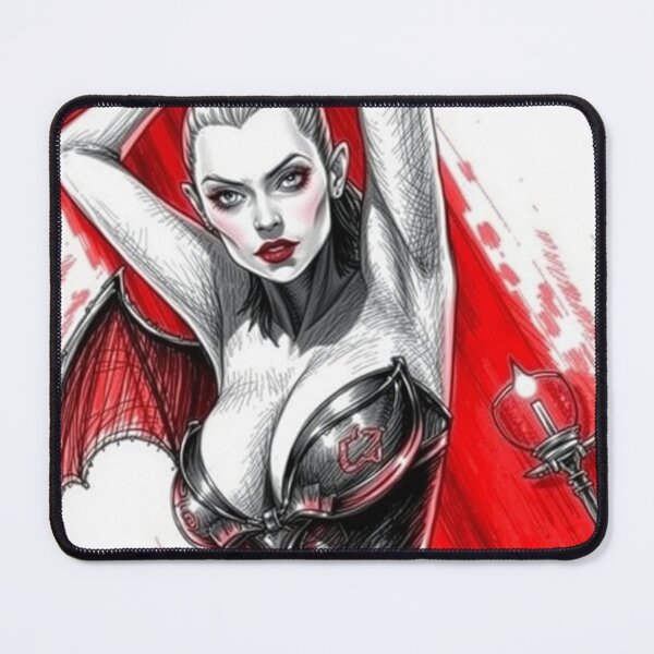 Item preview,  Sexy Vampire Girl illustration designed and sold by Vintage Designs +.