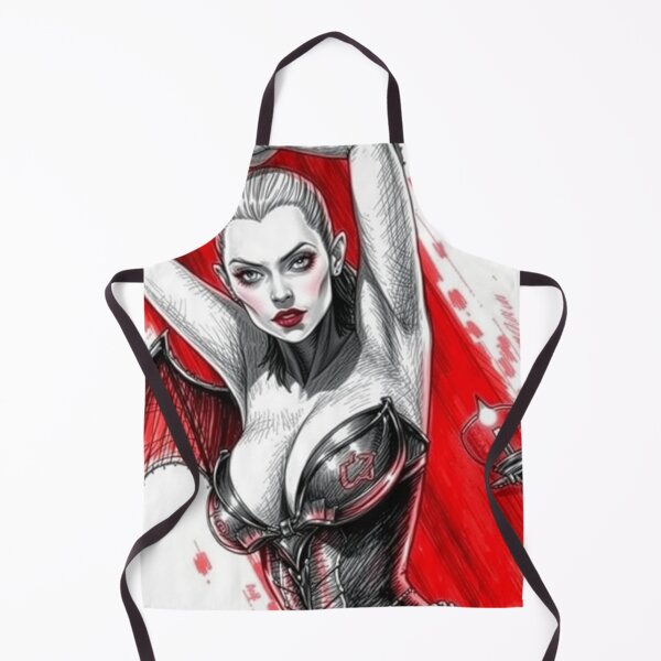 Item preview, Sexy Vampire Girl illustration designed and sold by Vintage Designs +.