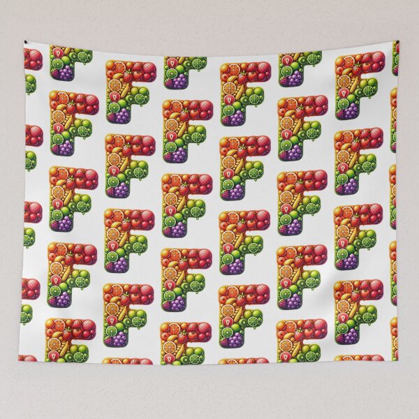 Aperçu de l'œuvre Fruité « F » créée et vendue par Fil4.
