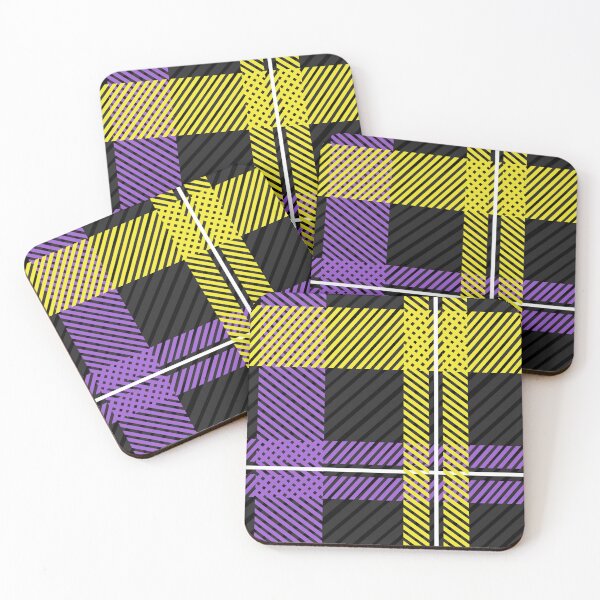 Item preview, Nonbinary Pride Plaid designed and sold by AbigailHerman.