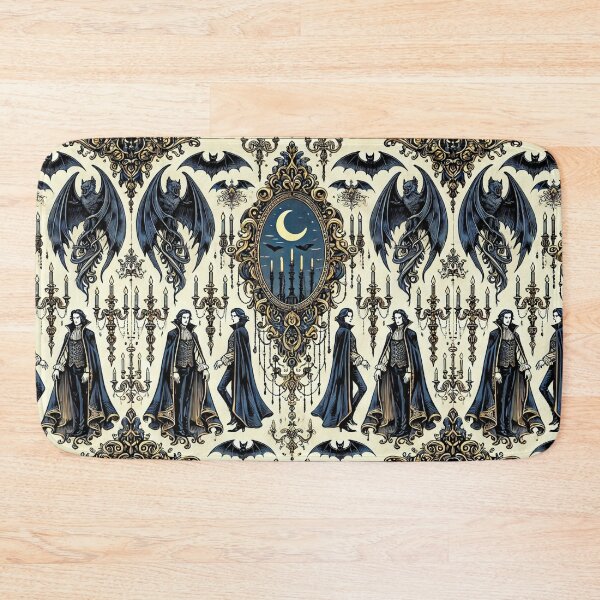 Item preview, Moonlit Vampires Gothic Elegance - Matching, Seamlessly-Tiling Vamp Series designed and sold by Meta2Physical.