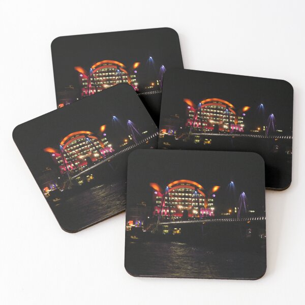 Item preview, Charing Cross  Station & Golden Jubilee Bridge at Night designed and sold by wiggyofipswich.