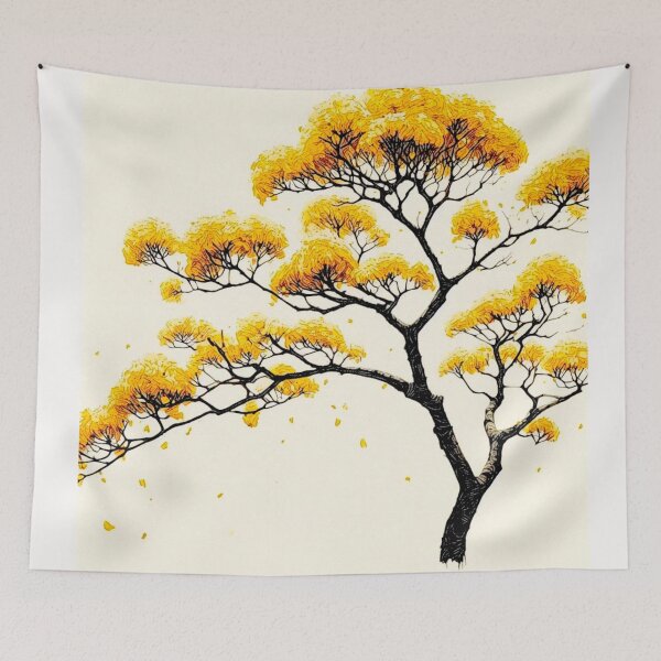Item preview, From the Garden : South American Handroanthus albus Ipê Amarelo#1 designed and sold by Helios Be. Lavsh.
