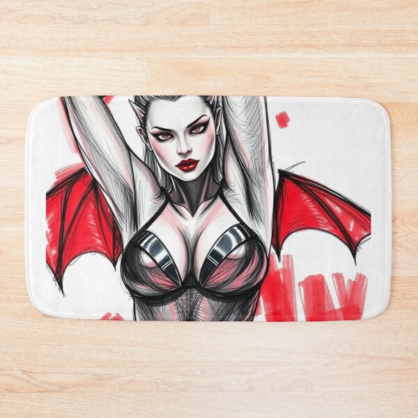Item preview,  Sexy Vampire Girl illustration designed and sold by Vintage Designs +.