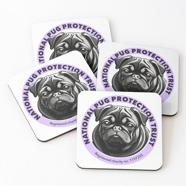 Item preview, NPPT logo with Paton the Pug (very light version) designed and sold by nppt.
