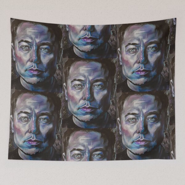 Aperçu de l'œuvre Elon X! créée et vendue par CaitTheArtist.
