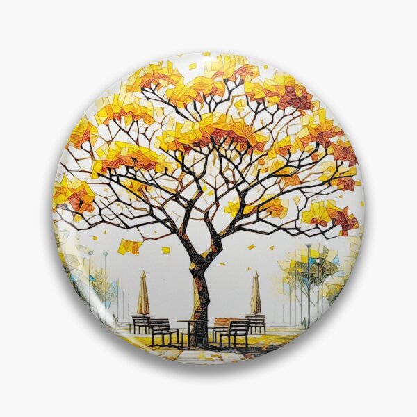 Item preview, From the Garden : South American Handroanthus albus Ipê Amarelo#2 designed and sold by Helios Be. Lavsh.