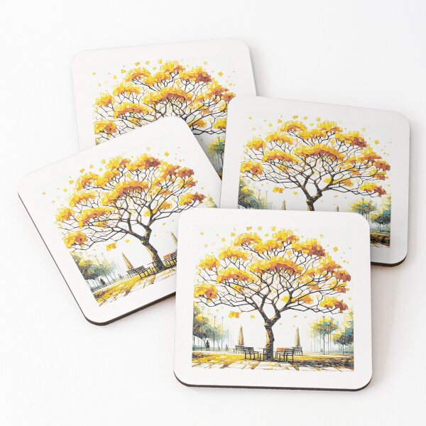 Item preview, From the Garden : South American Handroanthus albus Ipê Amarelo#2 designed and sold by Helios Be. Lavsh.