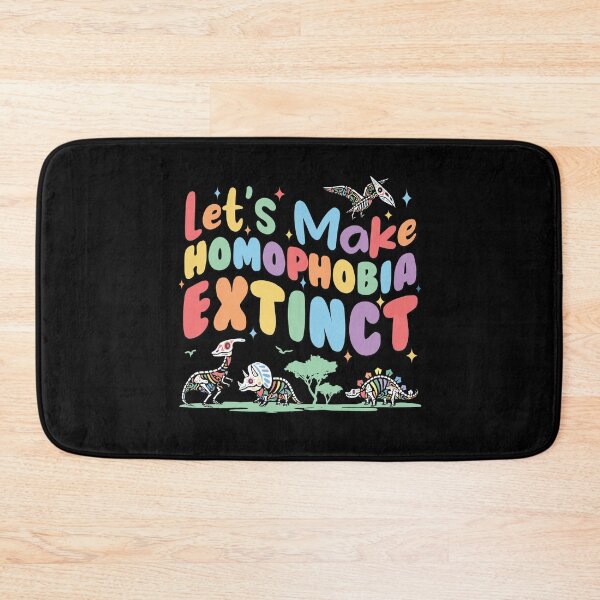 Item preview, Make Homophobia Extinct designed and sold by kjanedesigns.