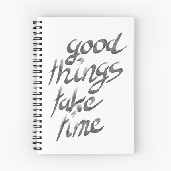 Item preview, Good things take time - black designed and sold by LiskoDesign.