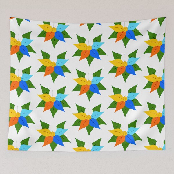Item preview, Poinsettia Pride Flag Aroace designed and sold by HarveyHandcraftsandDesigns.