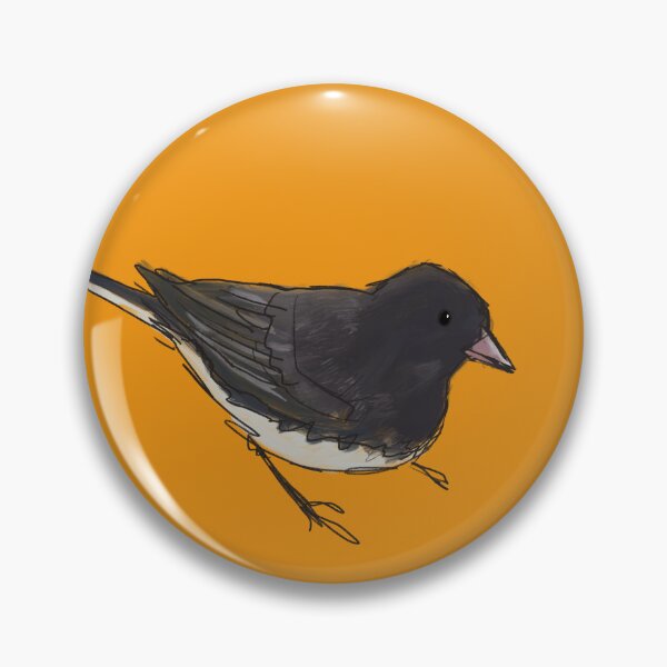 Item preview, Dark-Eyed Junco designed and sold by unicornlasercat.