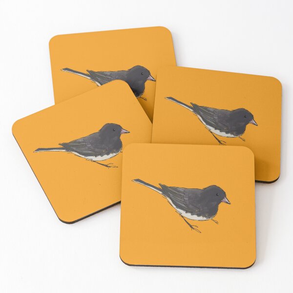 Item preview, Dark-Eyed Junco designed and sold by unicornlasercat.