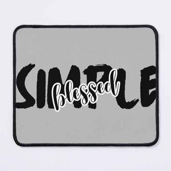 Item preview, Simply Blessed - Encouraging Christian Quote Artwork designed and sold by ZEPHYR_LABEL.