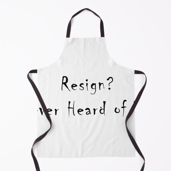 Item preview, Resign? Never Heard of It | Bold Chess Attitude designed and sold by NamanShop.