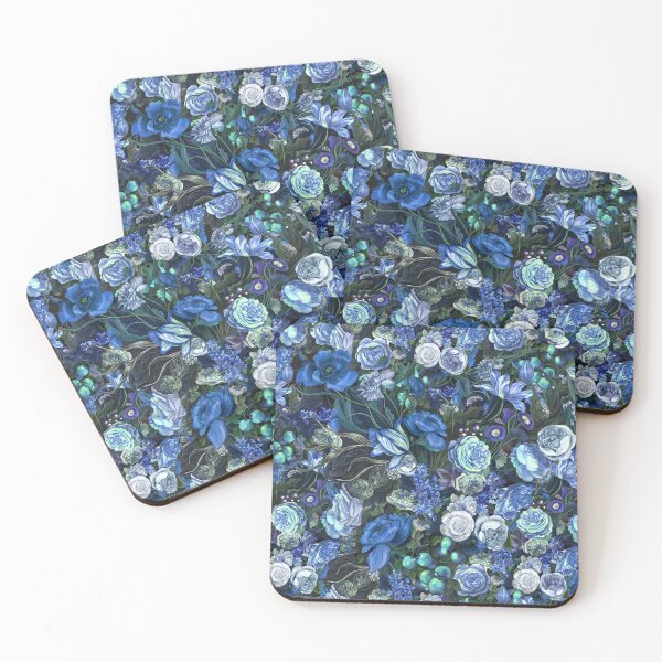 Item preview, Midnight Blue Botanicals designed and sold by 7115.