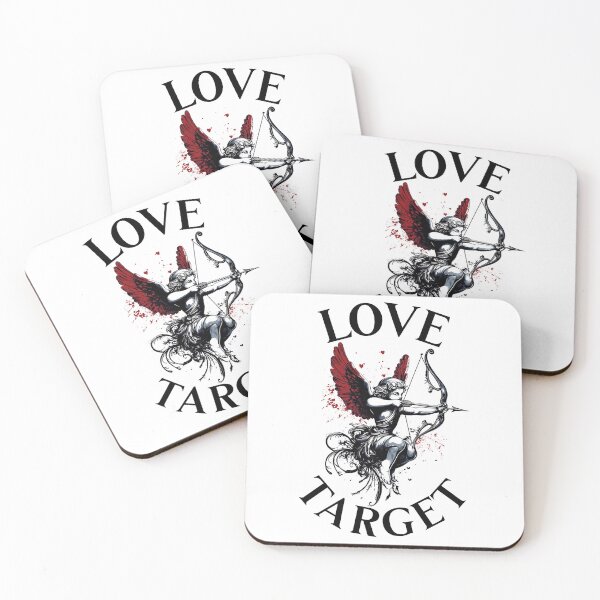 Item preview, Love Target - Gothic Cupid Valentine's Day Archery designed and sold by ethersupply.