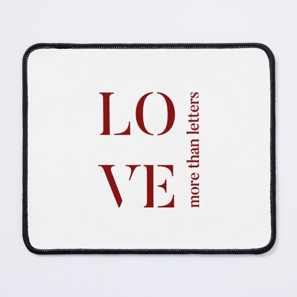 Item preview, LOVE – More Than Letters, Unique designed and sold by villacreativa.