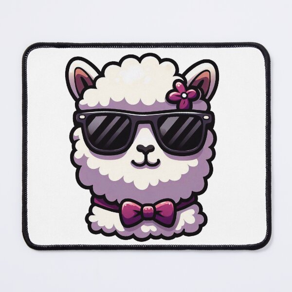 Item preview, Cool Alpaca designed and sold by FreshArtFusion.