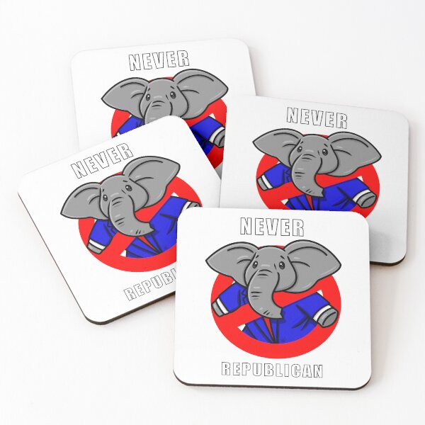 Item preview, Never Republican designed and sold by Kitramina’s Shop.