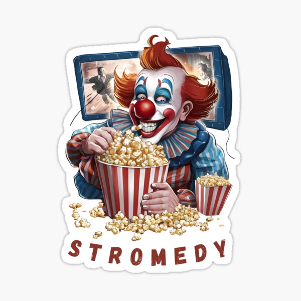 Item preview, STROMEDY- Clowning Around - For Horror & Channel Fans! designed and sold by ZyziowskyArt.