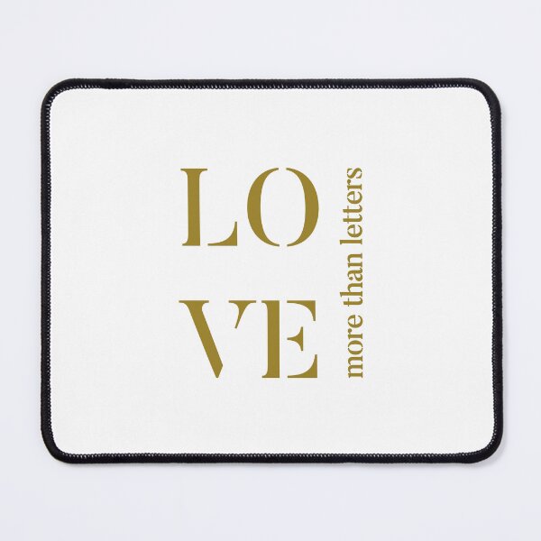 Item preview, LOVE – More Than Letters, Unique designed and sold by villacreativa.