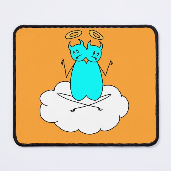 Item preview, Primordial God of Duality Floats on a Cloud (Black Linework) designed and sold by MYSTICGOATLADY.