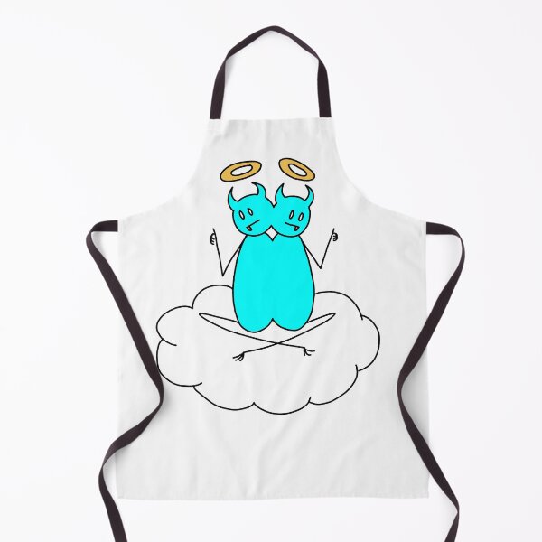 Item preview, Primordial God of Duality Floats on a Cloud (Black Linework) designed and sold by MYSTICGOATLADY.
