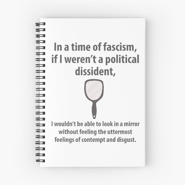 Item preview, Look in a mirror anti fascism design.  designed and sold by Rachel the Artist .