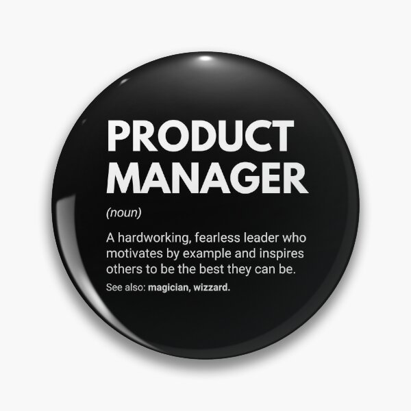 Item preview, Product Manager Inspirational Work Definition designed and sold by CuteLovelyDesigns.