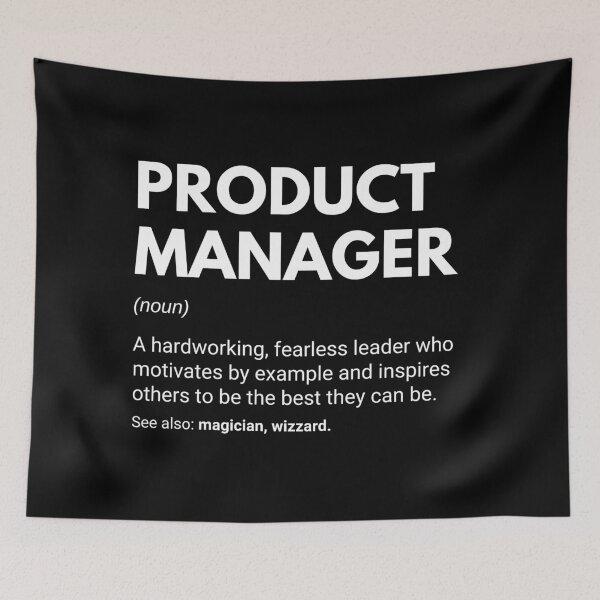 Item preview, Product Manager Inspirational Work Definition designed and sold by CuteLovelyDesigns.