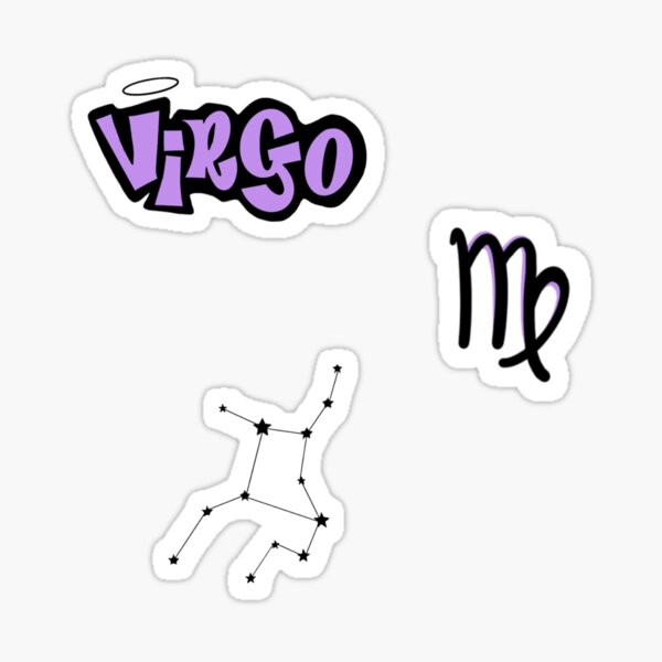 Item preview, Virgo Sticker Pack  designed and sold by Sabrina62.