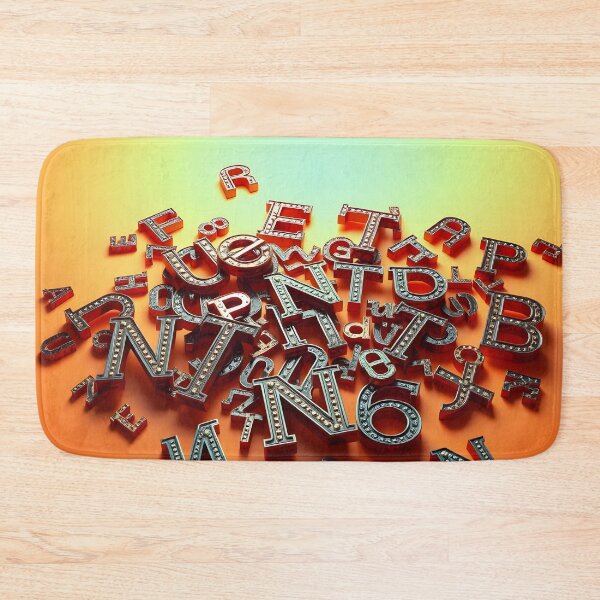 Item preview, Letters 10 designed and sold by HebaRK Studio.