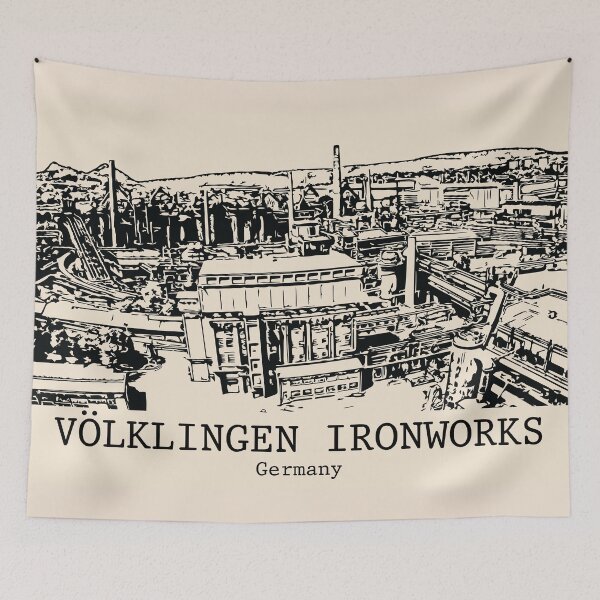 Item preview, Völklingen Ironworks - Germany designed and sold by Lakeric Cityscapes.