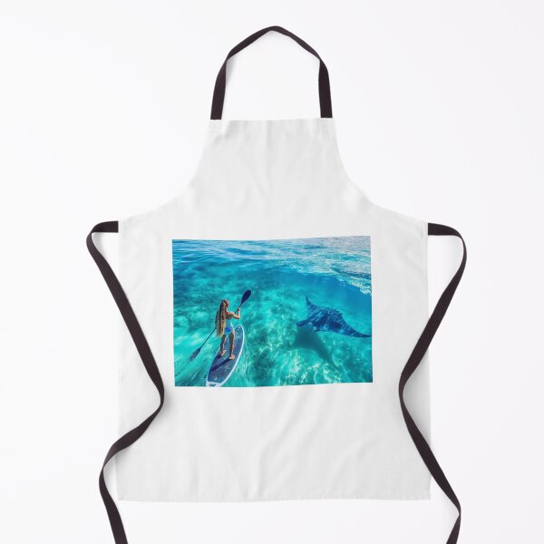 Item preview, SUP Paddle Boarding with Manta Ray designed and sold by ACuriousshoppe.