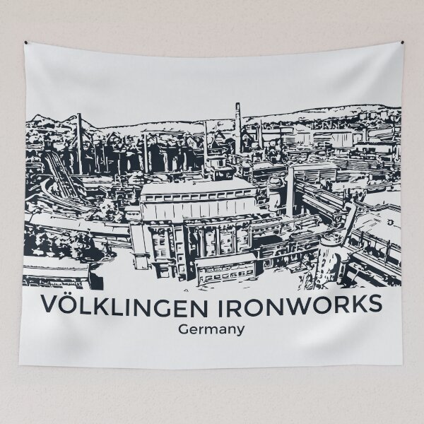 Item preview, Völklingen Ironworks - Germany designed and sold by Lakeric Cityscapes.