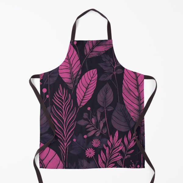 Item preview, Purple violet pink Leaves, Autun, berries,repeating pattern, Christmas, winter, winter holidays, pine trees, forest, mountain designed and sold by Collagedream.