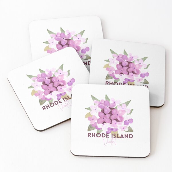 Item preview, Rhode Island State Flower Violet Classic T-shirt Sticker designed and sold by ThinkNature!.