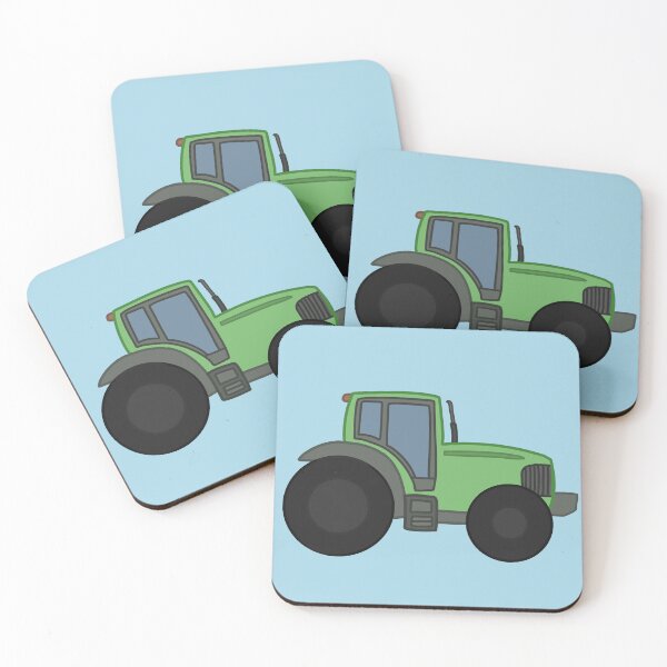 Item preview, Green Tractor designed and sold by WildCraftGaba.