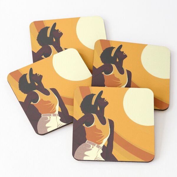 Item preview, Minimalist Sunlit Portrait | Retro Summer Aesthetic & Warm Tones designed and sold by djovan.