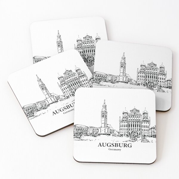 Item preview, Augsburg - Germany designed and sold by Lakeric Cityscapes.