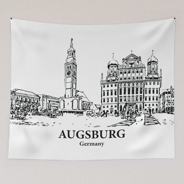 Item preview, Augsburg - Germany designed and sold by Lakeric Cityscapes.