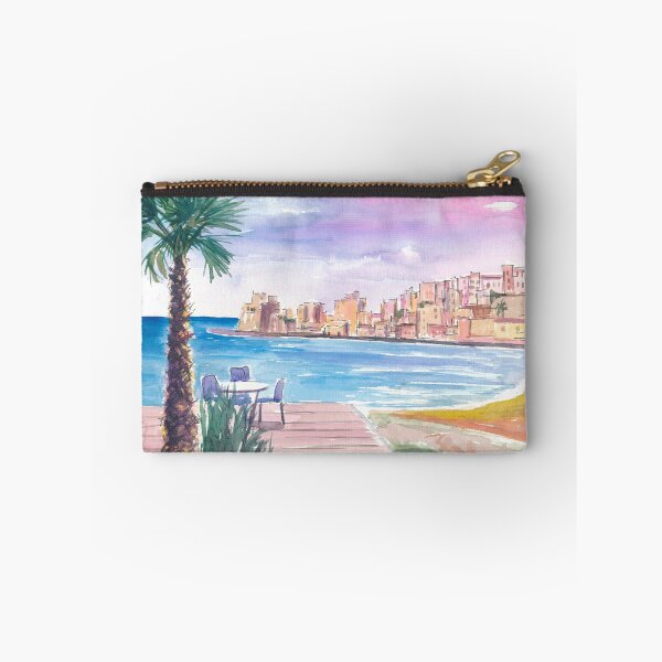 Item preview, Castellamare del Golfo Waterfront Scene in Trapani Sicily designed and sold by artshop77.