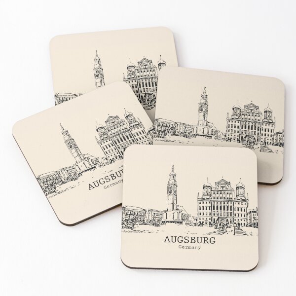 Item preview, Augsburg - Germany designed and sold by Lakeric Cityscapes.