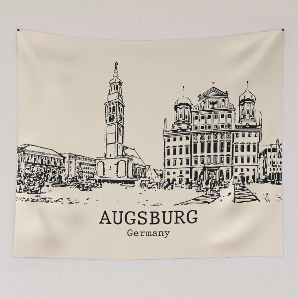 Item preview, Augsburg - Germany designed and sold by Lakeric Cityscapes.
