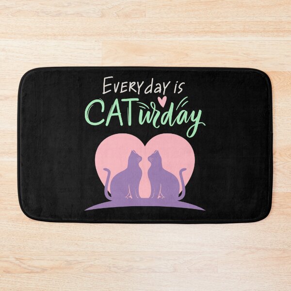 Item preview, Everyday is CATurday - Cats lovers design designed and sold by TheArtistOf2022.