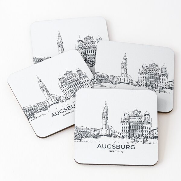 Item preview, Augsburg - Germany designed and sold by Lakeric Cityscapes.