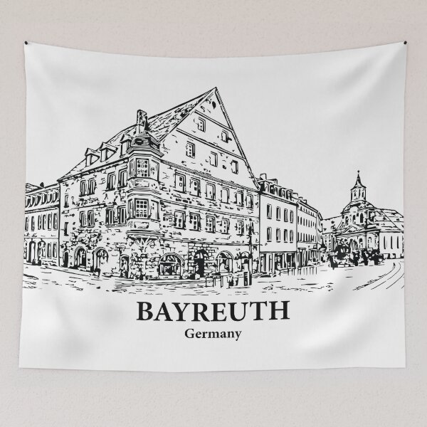 Item preview, Bayreuth - Germany designed and sold by Lakeric Cityscapes.